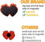 Refrigerator Magnets for Todders, Fruit Fridge Magnets for Babies Kids Gift