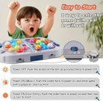 Whack Game Mole for Toddlers, Toys for 3-12 Year Old Boys Girls, Pounding Toys for Age 3-8, Birthday Gifts for 3 4 5 6 7 8+ Year Old Boys Kids, Educational Toy with Sound,Light,PK Mode with 2 Hammers