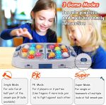 Whack Game Mole for Toddlers, Toys for 3-12 Year Old Boys Girls, Pounding Toys for Age 3-8, Birthday Gifts for 3 4 5 6 7 8+ Year Old Boys Kids, Educational Toy with Sound,Light,PK Mode with 2 Hammers