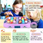 Whack Game Mole for Toddlers, Toys for 3-12 Year Old Boys Girls, Pounding Toys for Age 3-8, Birthday Gifts for 3 4 5 6 7 8+ Year Old Boys Kids, Educational Toy with Sound,Light,PK Mode with 2 Hammers