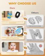 JoyCat Wooden Thick Alphabet Magnets for Toddlers Fridge Large Size Cute Animal Colorful ABC Magnetic Letters 26 Uppercase Letters Educational Toy Set for Kids Toddlers Preschool Learning Spelling | Thick wooden magnetic letters with cute animal designs, uppercase ABC, preschool learning, spelling toy for toddlers kids