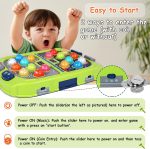 Whack Game Mole for Toddlers, Toys for 3-12 Year Old Boys Girls, Pounding Toys for Age 3-8, Birthday Gifts for 3 4 5 6 7 8+ Year Old Boys Kids, Educational Toy with Sound,Light,PK Mode with 2 Hammers