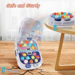 Whack Game Mole for Toddlers, Toys for 3-12 Year Old Boys Girls, Pounding Toys for Age 3-8, Birthday Gifts for 3 4 5 6 7 8+ Year Old Boys Kids, Educational Toy with Sound,Light,PK Mode with 2 Hammers