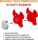 Refrigerator Magnets for Todders, Fruit Fridge Magnets for Babies Kids Gift