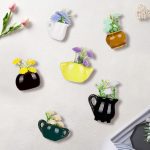 Cute 6 Pack Fun Cat Refrigerator Magnets Office Magnet Cute Magnets for Fridge 3D Cat Refrigerator Magnet Set 6 Pack,Decoration for Kitchen,House,Office,Whiteboard