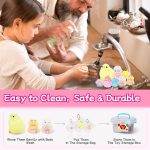 10 Pack Taba Squishy Toys kit with Toy Box-Squeeze Toys Kawaii taba Squishies Stress Relief Toys Party Favors for Kids 4-8 8-12, Squishy Fidget Toys for Kids , Birthday Gifts Toys for Girls 8-10