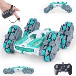 NEXBOX Cool 8 Wheels Hand Controlled rc Stunt Car Toys, Gesture Sensing Remote Control Cars for Boys Age 6 7 8-12 13 14 Year Old, Birthday Gifts Ideas for Kids