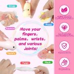 10 Pack Taba Squishy Toys kit with Toy Box-Squeeze Toys Kawaii taba Squishies Stress Relief Toys Party Favors for Kids 4-8 8-12, Squishy Fidget Toys for Kids , Birthday Gifts Toys for Girls 8-10