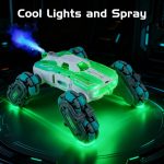 NEXBOX Cool 8 Wheels Hand Controlled rc Stunt Car Toys, Gesture Sensing Remote Control Cars for Boys Age 6 7 8-12 13 14 Year Old, Birthday Gifts Ideas for Kids
