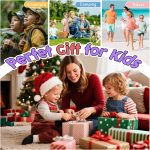 Lapare Video Walkie Talkies for Kids, Rechargeable 2-Way Radio with HD Color Screen, Real-time Video Toys for Girls, Kids Outdoor Camping Hiking, Birthday Gifts