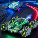 NEXBOX Cool 8 Wheels Hand Controlled rc Stunt Car Toys, Gesture Sensing Remote Control Cars for Boys Age 6 7 8-12 13 14 Year Old, Birthday Gifts Ideas for Kids