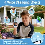 Lapare Video Walkie Talkies for Kids, Rechargeable 2-Way Radio with HD Color Screen, Real-time Video Toys for Girls, Kids Outdoor Camping Hiking, Birthday Gifts