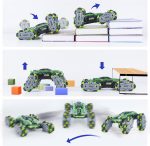 NEXBOX Cool 8 Wheels Hand Controlled rc Stunt Car Toys, Gesture Sensing Remote Control Cars for Boys Age 6 7 8-12 13 14 Year Old, Birthday Gifts Ideas for Kids