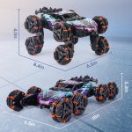 NEXBOX Cool 8 Wheels Hand Controlled rc Stunt Car Toys, Gesture Sensing Remote Control Cars for Boys Age 6 7 8-12 13 14 Year Old, Birthday Gifts Ideas for Kids