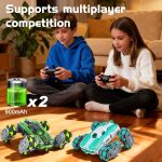 NEXBOX Cool 8 Wheels Hand Controlled rc Stunt Car Toys, Gesture Sensing Remote Control Cars for Boys Age 6 7 8-12 13 14 Year Old, Birthday Gifts Ideas for Kids