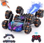 NEXBOX Cool 8 Wheels Hand Controlled rc Stunt Car Toys, Gesture Sensing Remote Control Cars for Boys Age 6 7 8-12 13 14 Year Old, Birthday Gifts Ideas for Kids