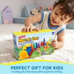 Play-Act Learning Toy for Toddlers 1 2 3 Years Old, Counting, Matching & Sorting Montessori Learning Farm Train Including 9 Farm Animals, Birthday Gift for Baby Boys Girls