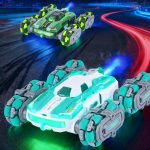 NEXBOX Cool 8 Wheels Hand Controlled rc Stunt Car Toys, Gesture Sensing Remote Control Cars for Boys Age 6 7 8-12 13 14 Year Old, Birthday Gifts Ideas for Kids