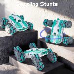 NEXBOX Cool 8 Wheels Hand Controlled rc Stunt Car Toys, Gesture Sensing Remote Control Cars for Boys Age 6 7 8-12 13 14 Year Old, Birthday Gifts Ideas for Kids