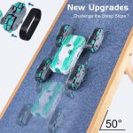 NEXBOX Cool 8 Wheels Hand Controlled rc Stunt Car Toys, Gesture Sensing Remote Control Cars for Boys Age 6 7 8-12 13 14 Year Old, Birthday Gifts Ideas for Kids